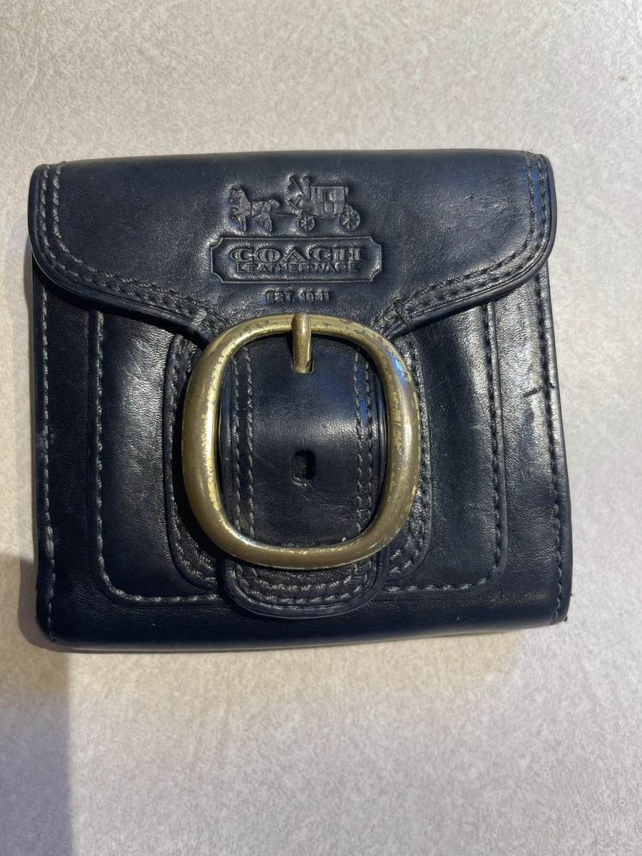 Coach Black Wallets for Women with Vintage for sale | eBay
