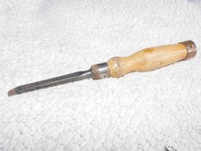 Vintage 5/16" Ash Handled Sash Mortice Registered Style Wood Chisel