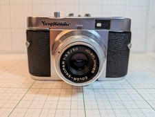 Voigtlander 35mm Vito B Carcass Copper 50mm, in good working condition, elegant