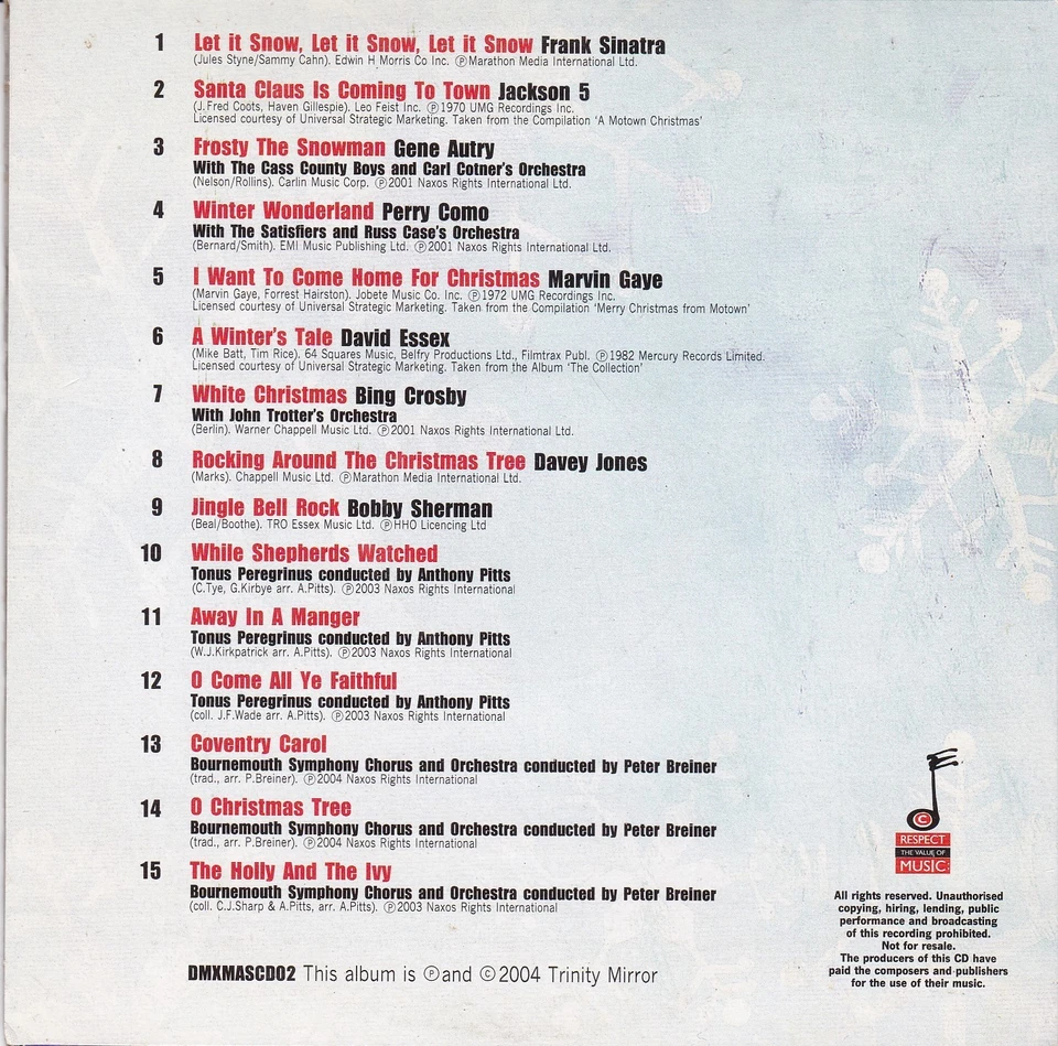 THE ESSENTIAL XMAS ALBUM 15 festive favourites - Bild 2 von 3