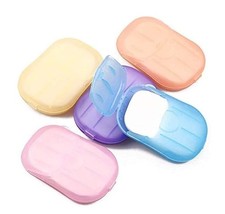 Paper Soap Portable - 500 Colorful Disposable 5 Box Travel Outdoor Care