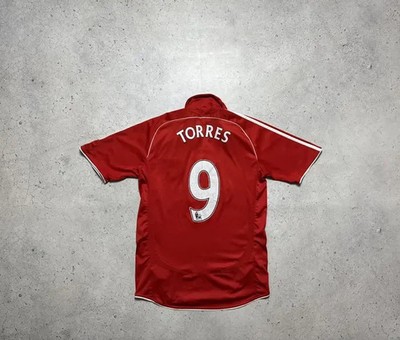 Adidas FC Liverpool 2006/2008 Torres #9 Soccer Jersey | eBay