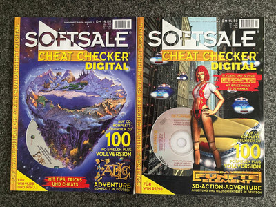Fable 1996 + Das Fünfte Element 1998 PC CD-ROM mit Komplettlösungen NEU