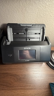 #ad Epson Workforce ES 580W Wireless Color Duplex Desktop Document Scanner $199.00
