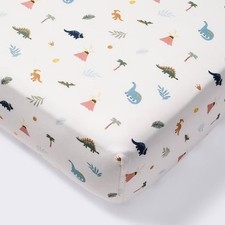 Carters Dino Fitted Crib Sheet Baby Infant Sheets NEW B15