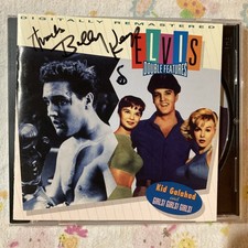 Rolling Stones Sax-player Bobby Keys Original Signed CD Booklet On Elvis Presley