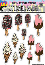 Ice Cream Fun Sticker Pack