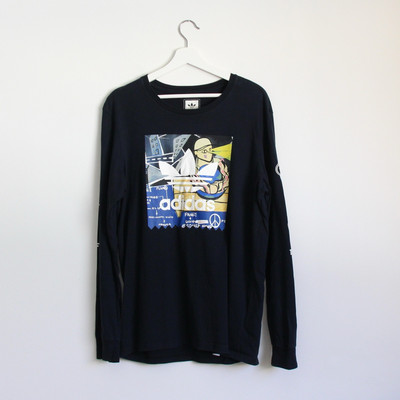 Adidas ASAP Ferg Trap Lord Longsleeve Shirt Size Large Black 