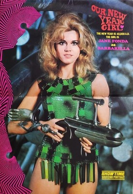 SHOWTIME MAG DEC 1967 WITH BARBARELLA POSTER, JANE FONDA, ELVIS, UP THE JUNCTION