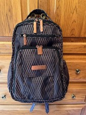 JuJuBe Rose Prism Backpack  Diaper Bag with Attachable Pouch