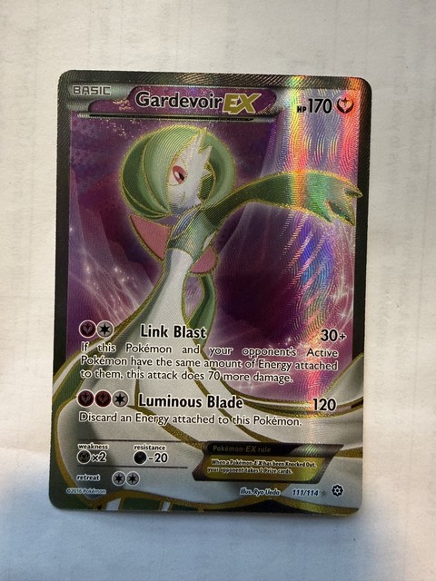 Pokemon TCG Gardevoir EX 155/160 XY Primal Clash Full Art Holo UR Near Mint +