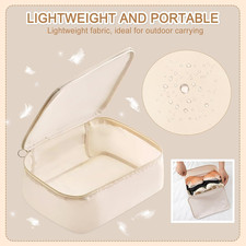 Borse Per Scarpe Da Viaggio Impermeabili - 2 Pezzi Organizzatori Antipolvere Con Cerniera - Foto 3