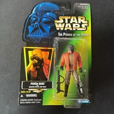 Vtg 1996 Star Wars Power of the Force - PONDA BABA Action Figure - NEW Sealed