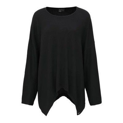Forplay Langarmshirt Damen Hedi schwarz Basics