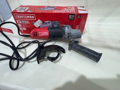 #ad #ad Craftsman CMEG100 Angle Grinder 6.0 Amp 120V AC USed Tested Working $30.00
