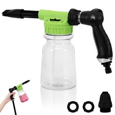 Schaumpistole Autowäsche 1000 ml, 2 in 1 Einstellbar Schaumlanze, Auto Cleani...