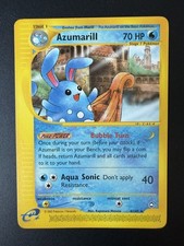 Azumarill 4/147 Non Holo Rare Pokemon Card Aquapolis Set