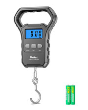 Fischwaage, 110Lb/50Kg Gepäckwaage Hängewaage Angelwaage Mit Beleuchtetem Lcd-Di
