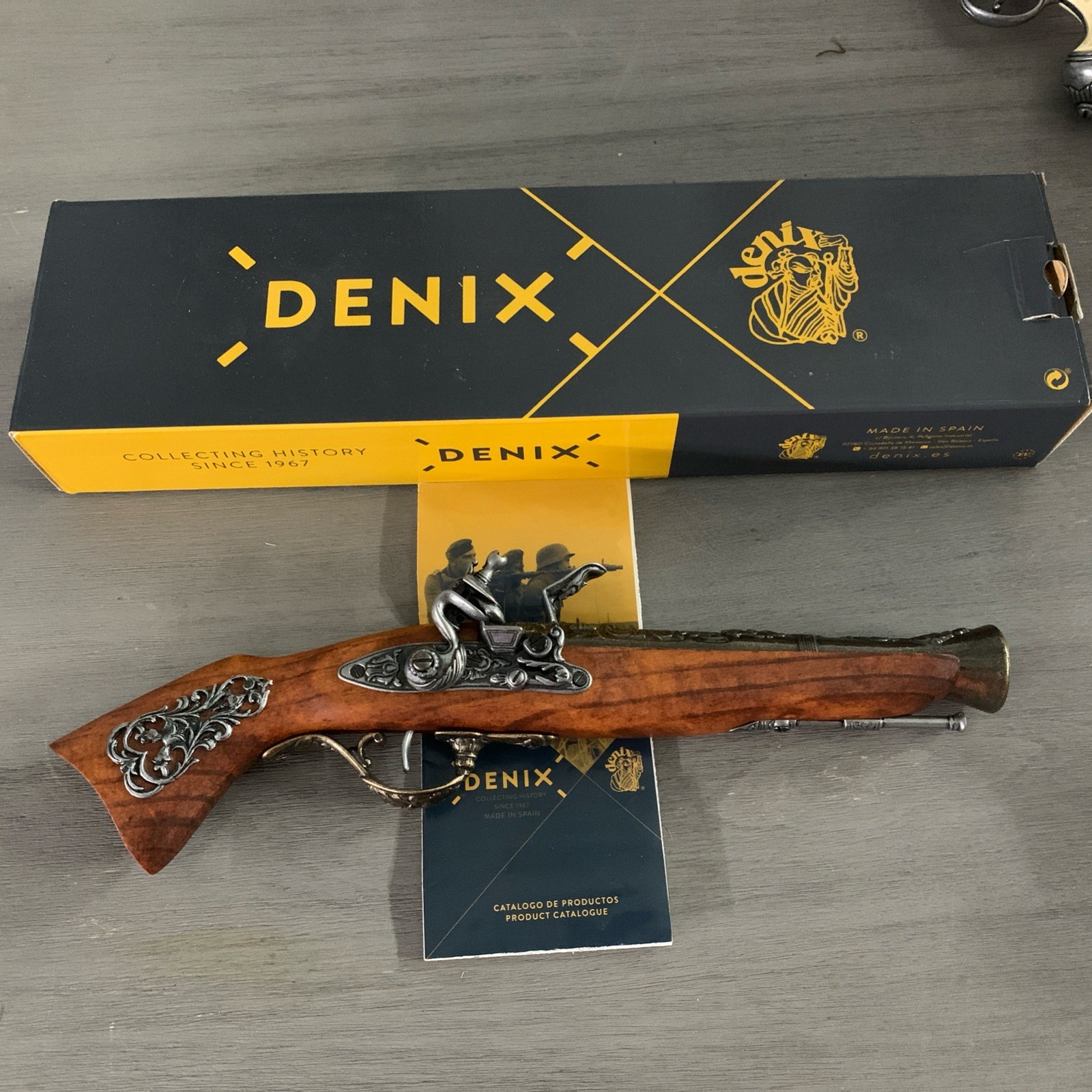 Denix 18th Century Austrian Replica Blunderbuss - Pewter