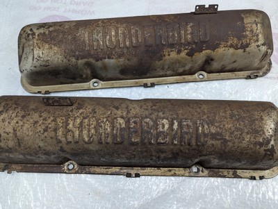 Cubiertas De Válvula Altas De Aluminio Pulido GH Para Ford FE 332 352 390 427 428