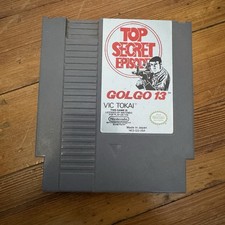 Top Secret Episode Golgo 13 Nintendo NES Cartridge Only Tested