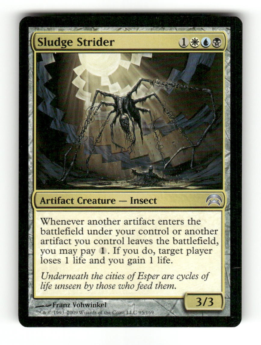 Sludge Strider 95 Uncommon Planechase Magic: The Gathering Near Mint