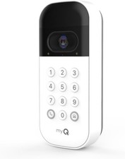 Myq Smart Garage Door Video Keypad with Wide-Angle Camera,Customizable PIN Codes