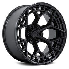 Fuel Fc873 Charger Wheels 17x9 -12 5x127 71.5 Black Rims Set Of 4