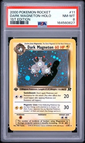 Dark Magneton (1st Edition) graded PSA 8 for sale on eBay