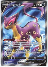 Liepard V (Full Art) 180/198 SWSH06: Chilling Reign UR Holofoil Pokemon NM