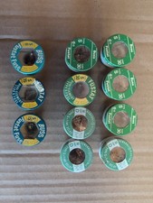 Lot of 11 Bussmann Fuses, 8 Of 30 Amp Type S Time Delay, 2 Of 15 Amp, 1 Of 8 Amp
