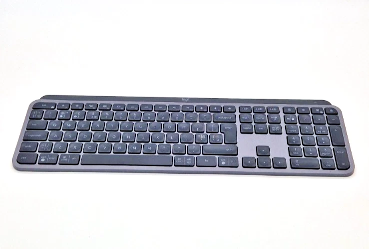 Logitech MX Keys Beleucht. kabellose Tastatur, beschädigt Pfeiltaste oben fehlt! - Bild 4 von 4