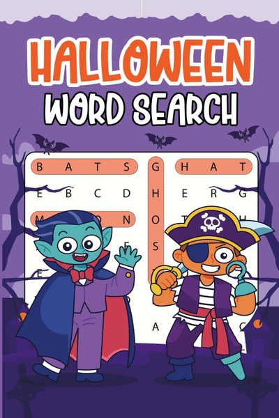 Halloween RäTselbuch FüR Kinder: 399 Wortsuche Puzzles FüR 6-12 Jahre-image
