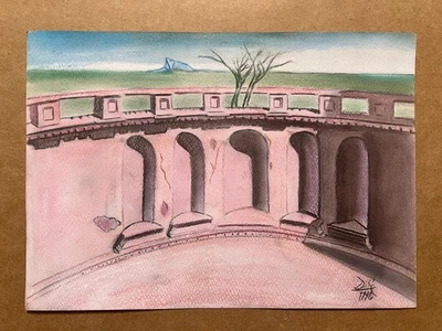 Salvador Dali Zeichnung auf Papier (Handmade) signiert und gestempelt Mischte... - Bild 1 von 4