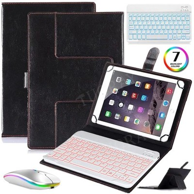 Für Samsung Galaxy Tab A11+ S11 S10 Lite S9 FE S8 Beleuchtete Tastatur mit Hülle