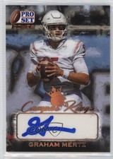 2021 Leaf Pro Set Power Campus Kings Graham Mertz #CK-GM1 Auto 1k5