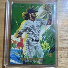 Topps 2020 Inception Rookie Green Parallel Bo Bichette #57 Blue Jays MLB Card