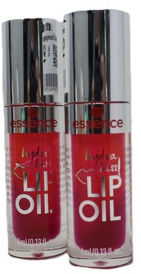 x2 Essence Pink Champagne 03 Hydra Kiss Lip Oil Vegan & Cruelty Free .13 oz New