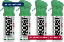 Boost Oxygen Pocket Size Natural 3L Canister, 4 Pack