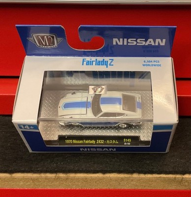 M2 Machines 1970 Nissan Fairlady Z432 in Beautiful Blue and White