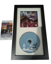 SHINEDOWN SIGNED US AND THEM w/ JSA cd autograph Brent Smith Zach Myers framed