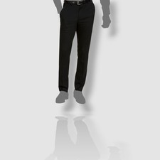 Alfani Men's Black Stretch Solid Slim Fit Dress Suit Pants Size 36W 32L