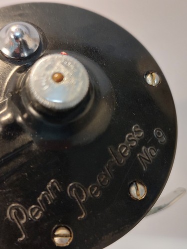 Vintage Penn Peerless No 9 Fishing Reel - 第 9/12 張圖片