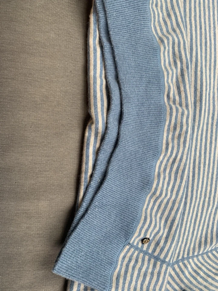 J.L. Powell The Sporting Life Sweater XL cashmere/cotton, blue and beige - Image 4 of 4