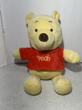 Disney Baby Winnie The Pooh Plush Crinkle Ears Rattle Sounds