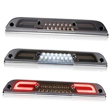 LED 3rd Brake Light Compatible with F150 2015-2024 F250 F350 F450 Smoke Lens