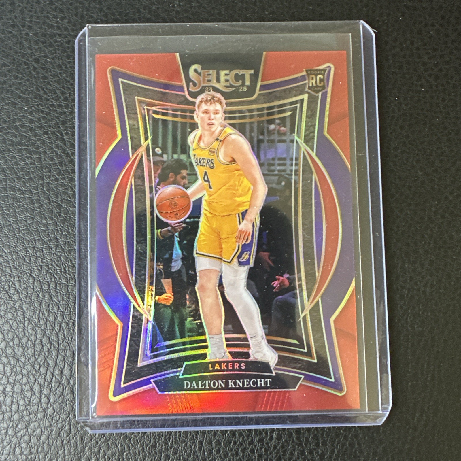 Dalton Knecht 2024-25 Panini Select /199 Red Concourse RC Lakers #91  CLEAN