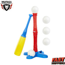 Little Tikes T-Ball Set Red 5 Balls Toddler Baseball Toy 18 Months Kids