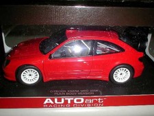 Aa 1 18 CITROEN Xsara Plain Body WRC 2004 (Red)