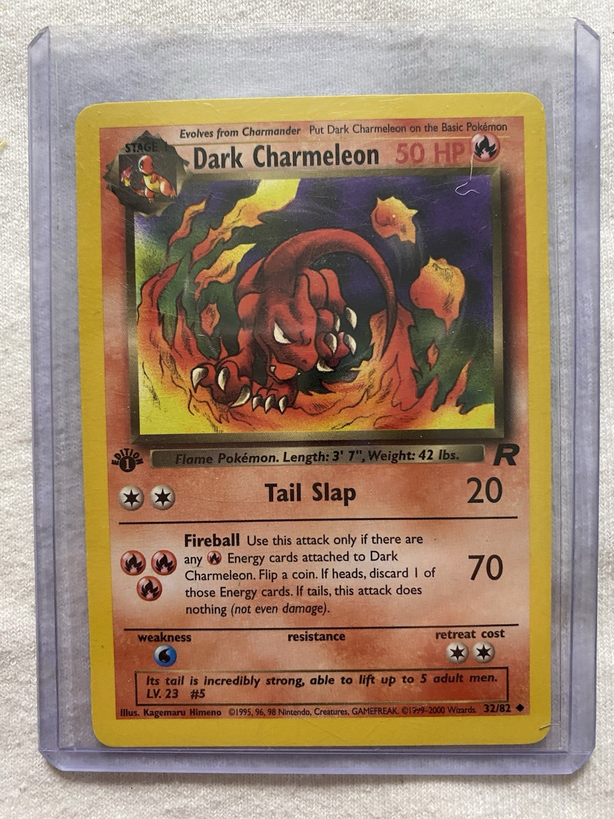Dark Charmeleon 1st Edition Team Rocket 32/82 Uncommon NM
